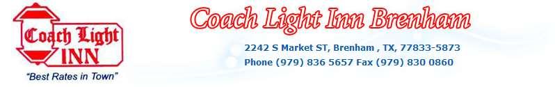 Coach Light Inn Brenham Logotipo foto